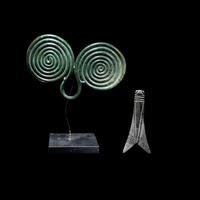 Two European Bronze Fibulae