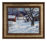 Morning Chores, Winter