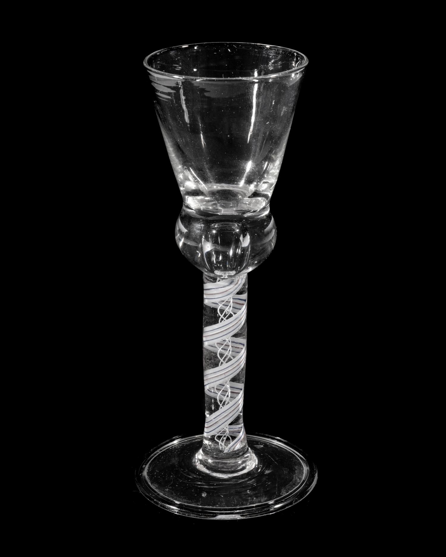 A Color Twist Wine Glass