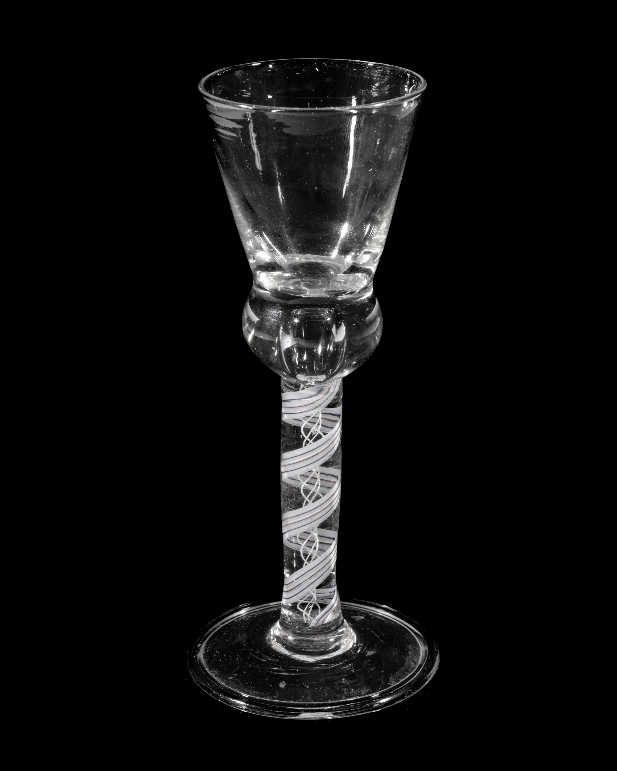 A Color Twist Wine Glass