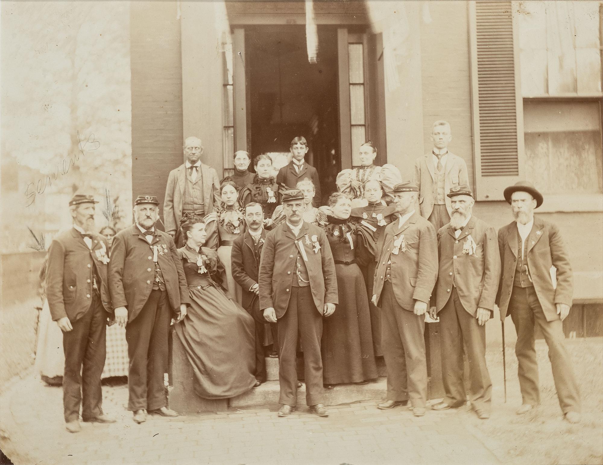 [CIVIL WAR]. 4 items, incl. 103rd Ohio Volunteers printed memorial and GAR photograph of KY regt.