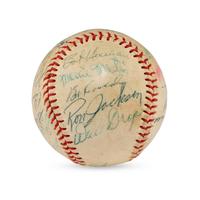 A 1955 Chicago White Sox Team Signed Autograph Baseball