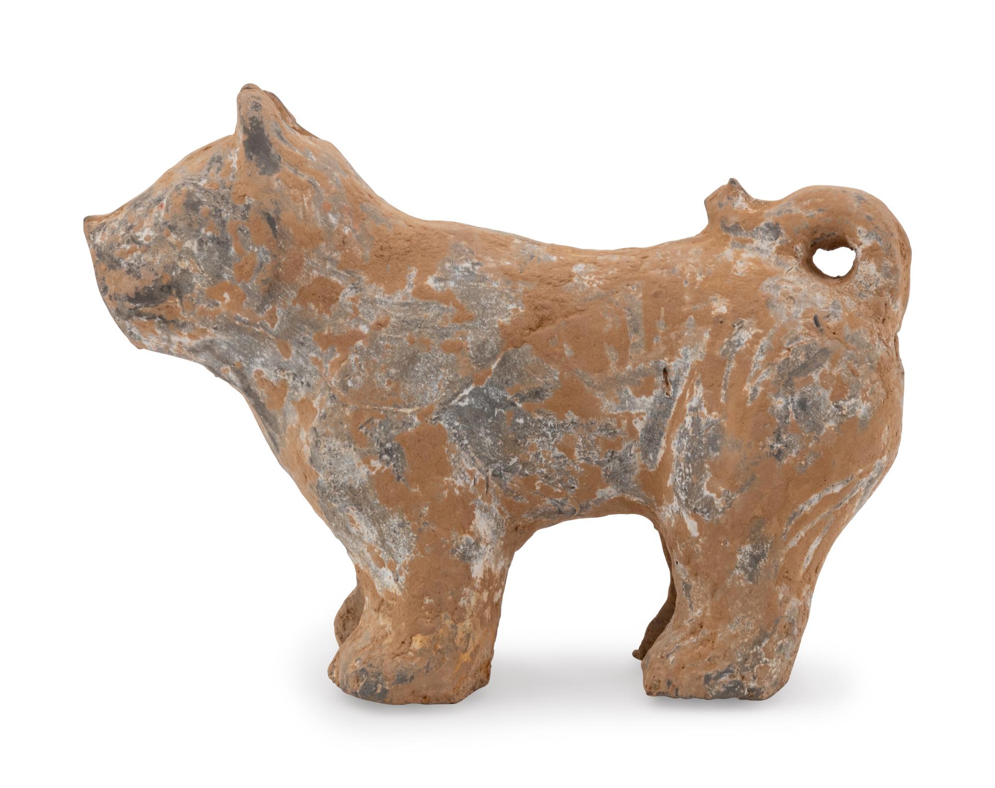 A Chinese Pottery Animal Figure