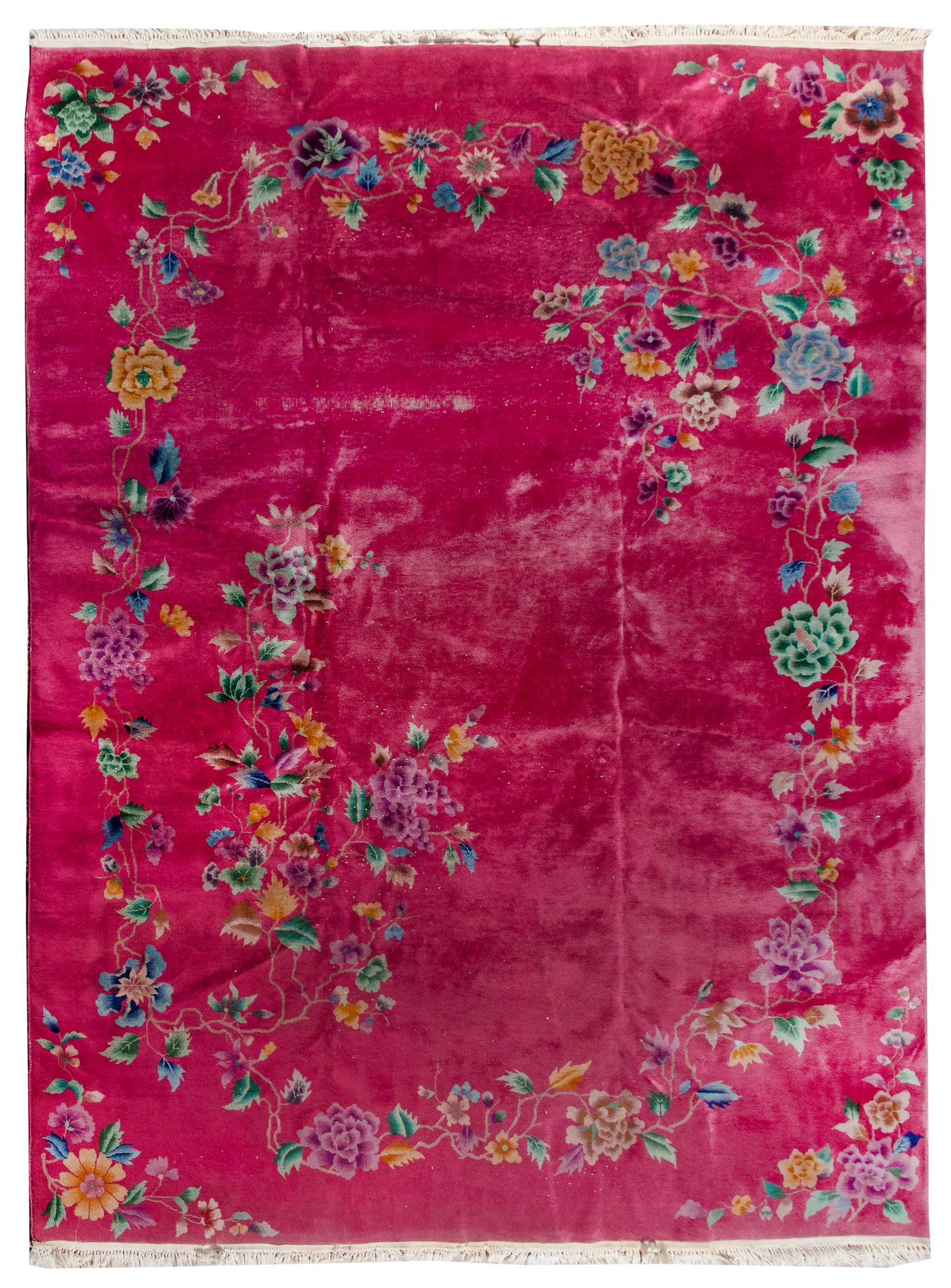 A Chinese Wool Rug 11 feet 1 inch x 8 feet 8 inches. — CIRCA 1920s