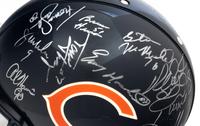 A 1980s Chicago Bears Signed Autograph Full Size Helmet (Beckett Authentication Services BAS Certified),