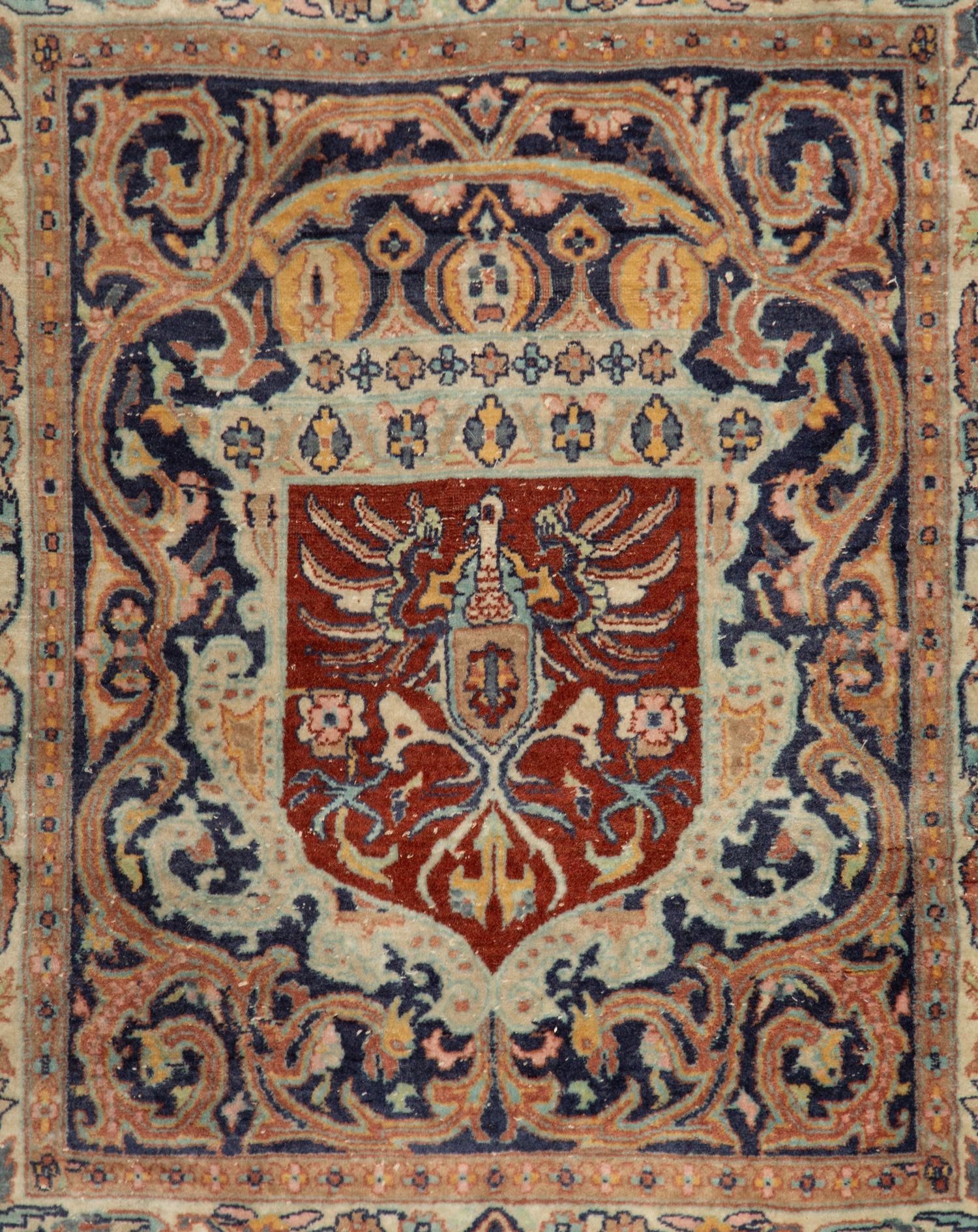 A Persian Design Wool Rug