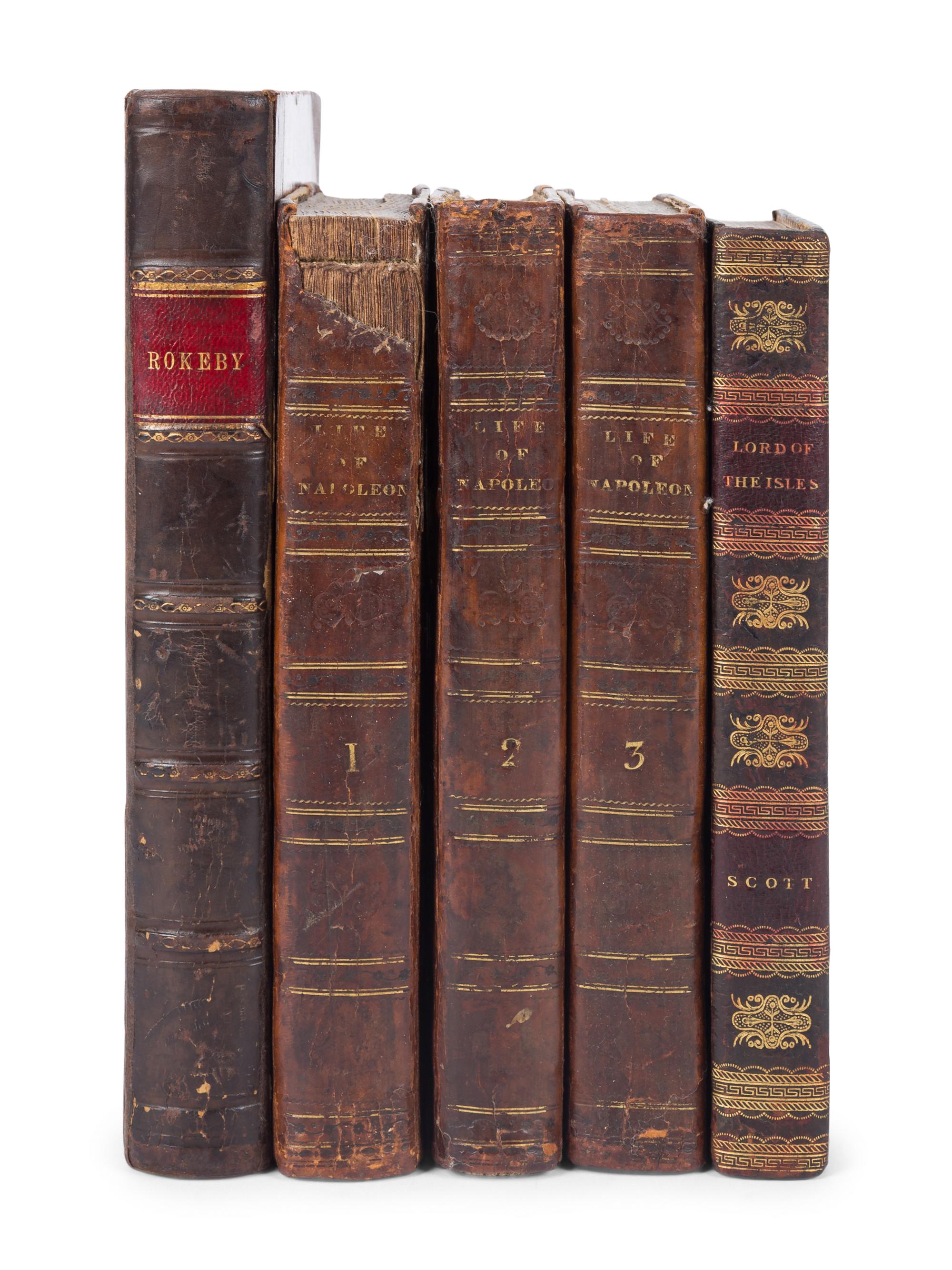 SCOTT, Sir Walter (1771-1832). A group of 7 works, including: