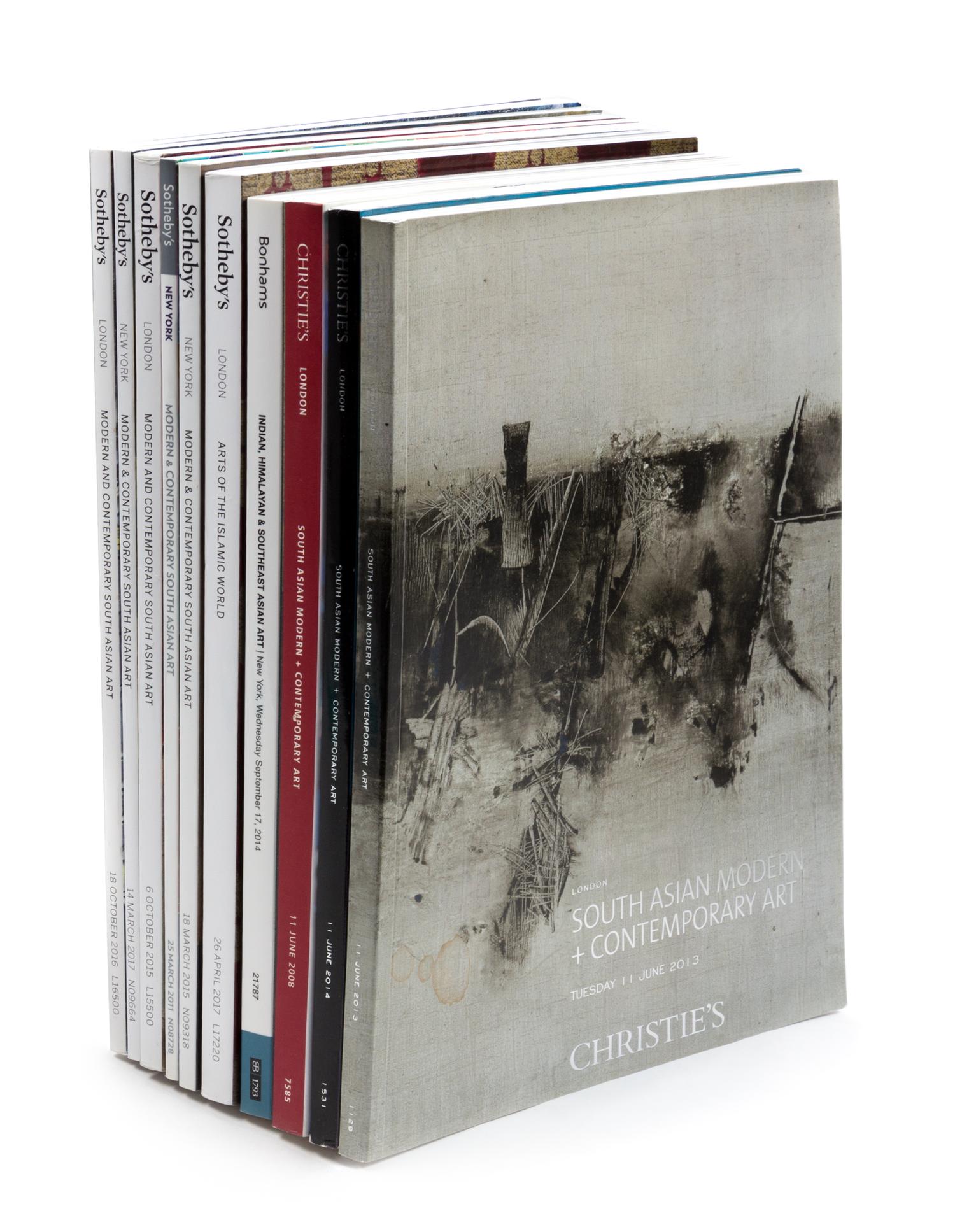 Thirty-Two Auction Catalogues Pertaining to Sales of Modern Southest Asain Art