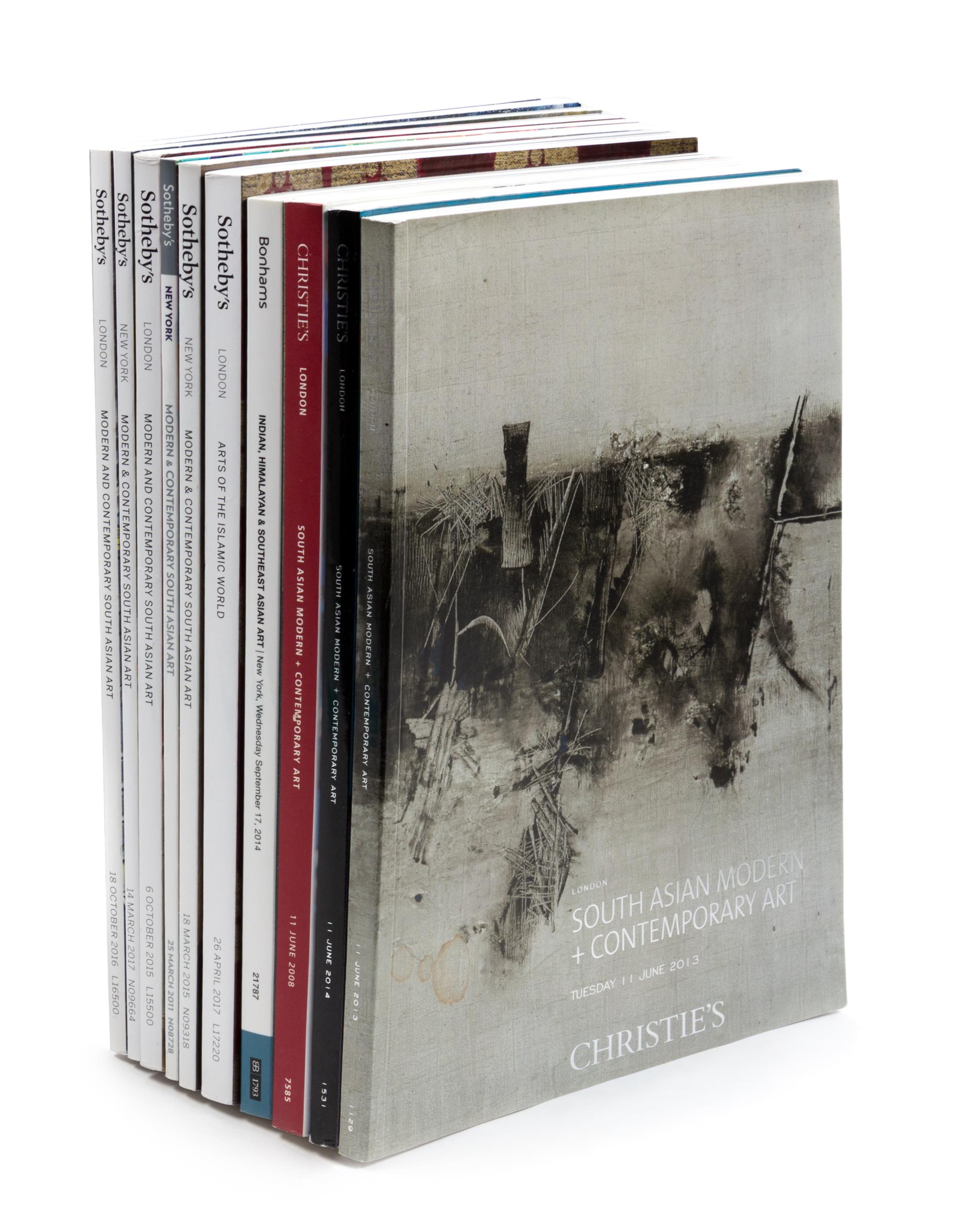 Thirty-Two Auction Catalogues Pertaining to Sales of Modern Southest Asain Art