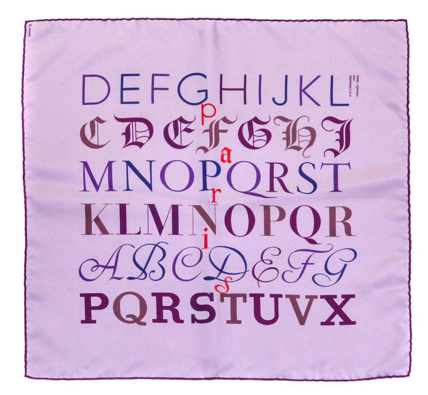 A Group of Hermes Silk Pocket Squares, 16" x 16".