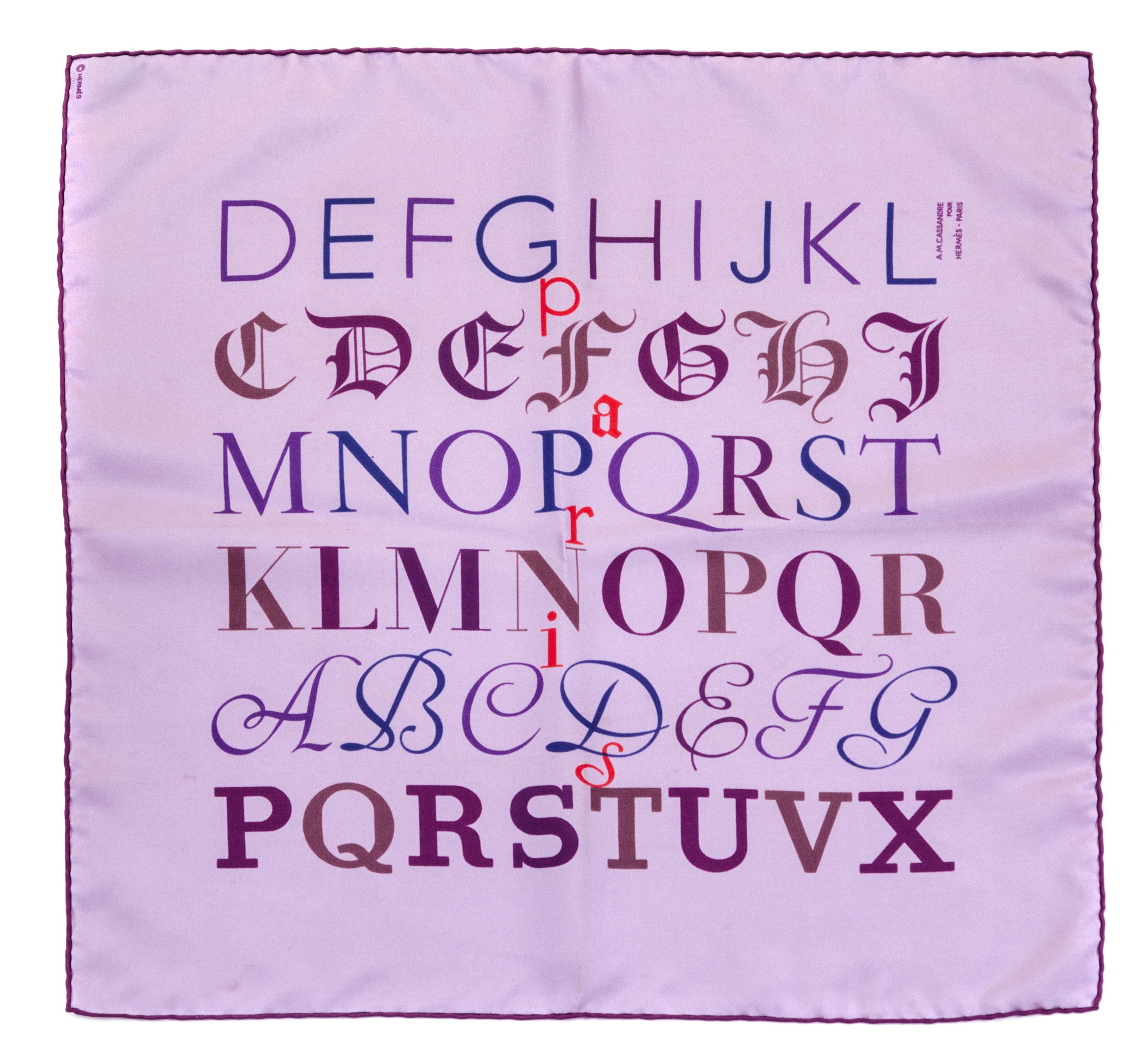 A Group of Hermes Silk Pocket Squares, 16" x 16".