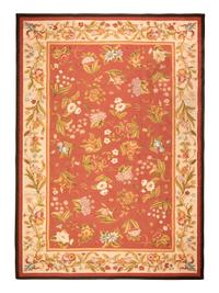 An Aubusson Style Wool Rug