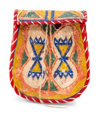 Sioux Painted Parfleche Container