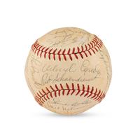 A 1968 St. Louis Cardinals Team Signed Autograph Baseball (Beckett Authentication Services Letter of Authenticity)