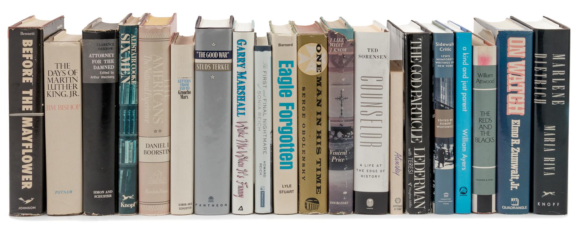 [CHICAGO]. WILLE, Lois. Books from her collection. A group of 66 works, primarily social sciences, including: