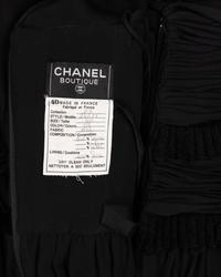 Chanel Silk Chiffon and Lace Dress, 1985-90