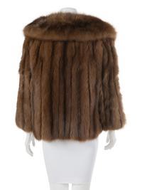Alper Fur Brown Mink Coat, 1990-2000s