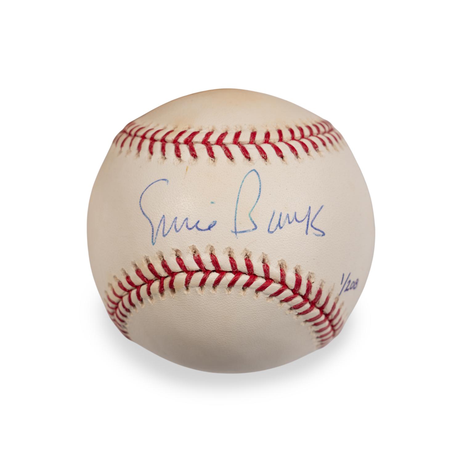 An Exceptional Ernie Banks Signed Autograph Collection
