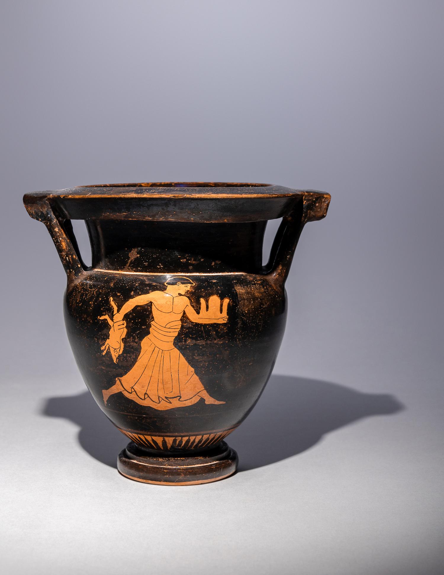 An Attic Red-Figured Column Krater