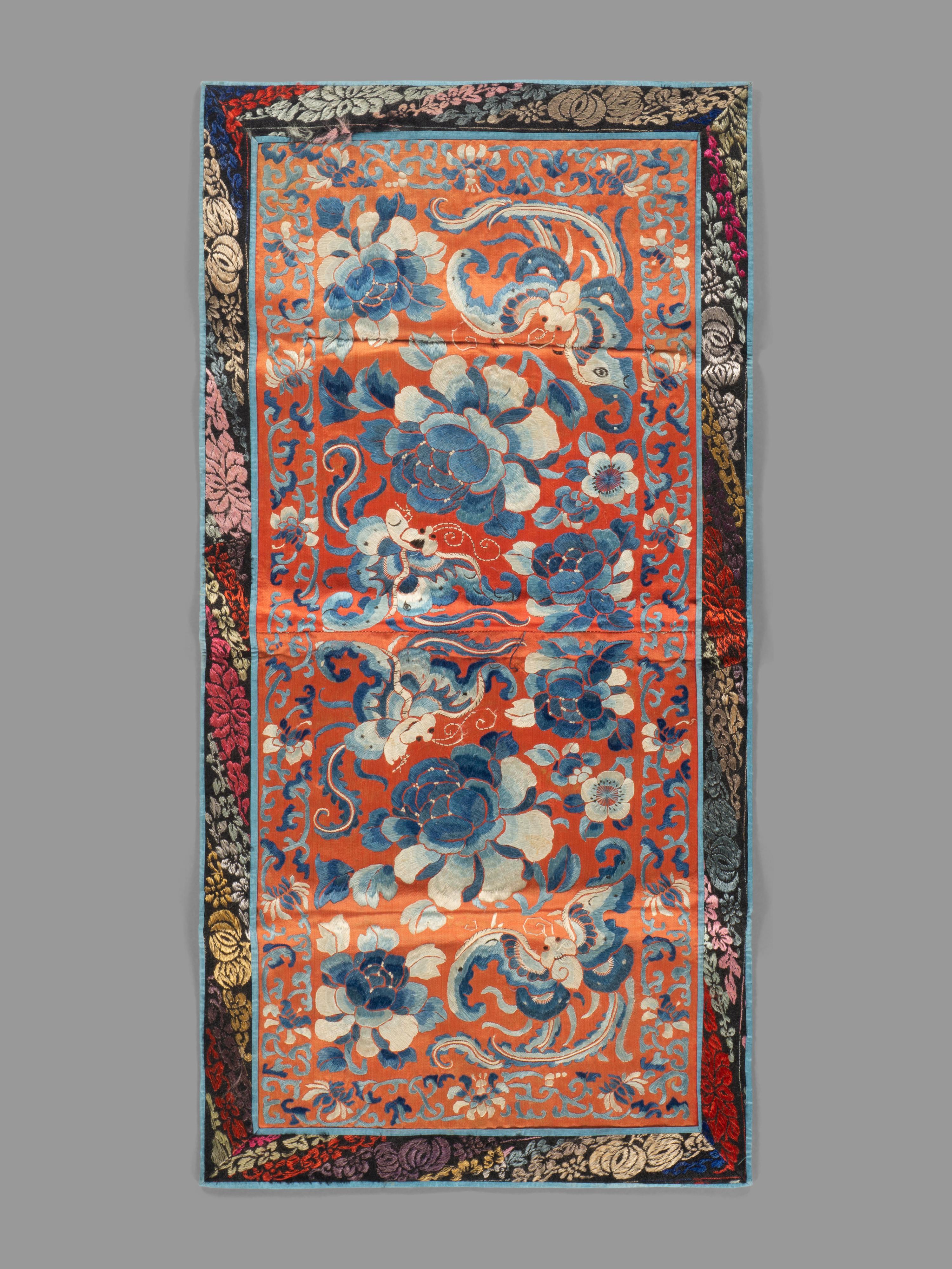 18 Chinese Embroidered Silk Textiles