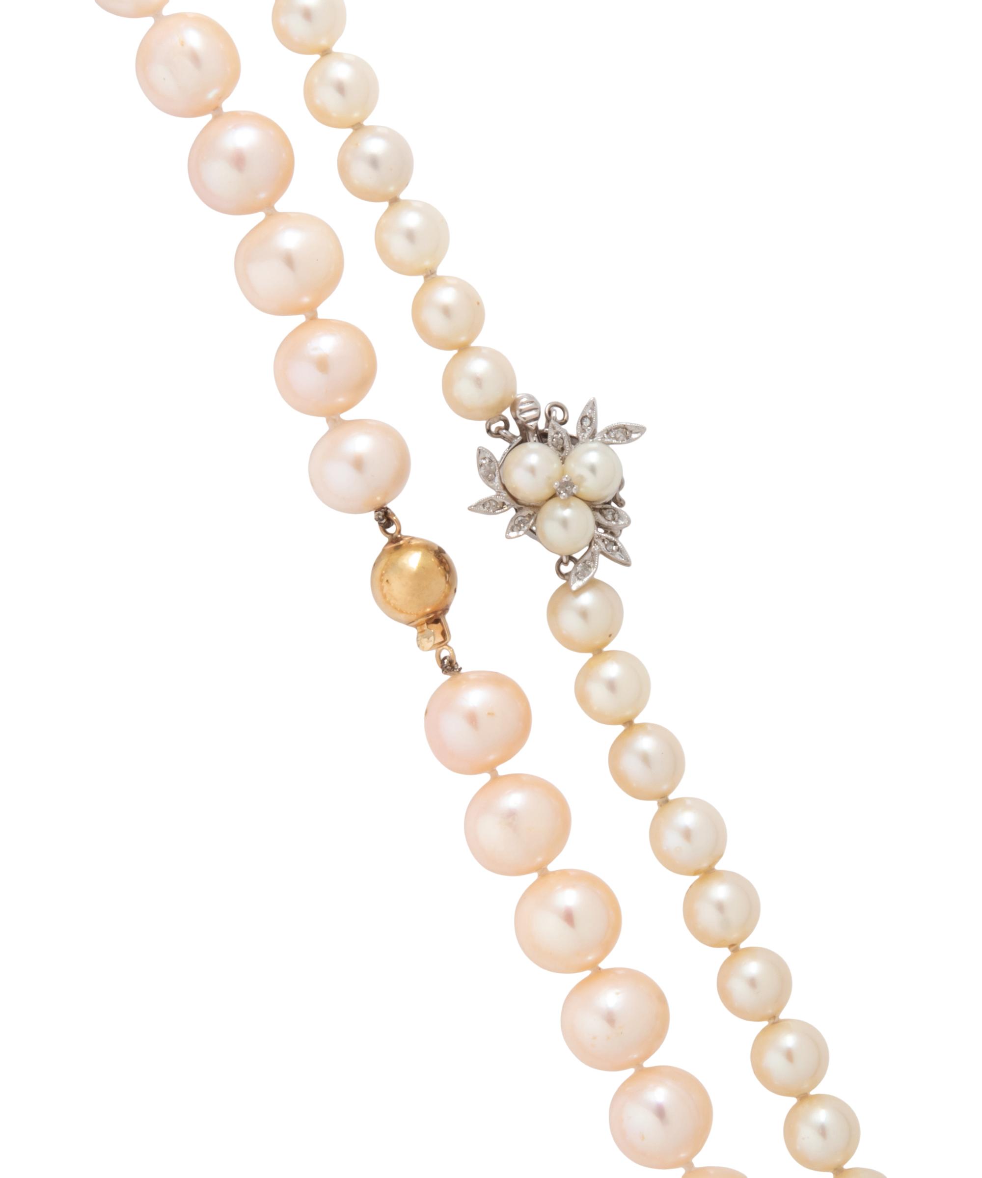 COLLECTION OF CULTURED PEARL NECKLACES