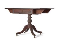 A Late Federal Carved Mahogany Breakfast Table, New York, NY, Circa 1810