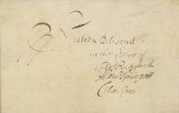 [Philadelphia] Penn, William. Partially-Printed Document, signed