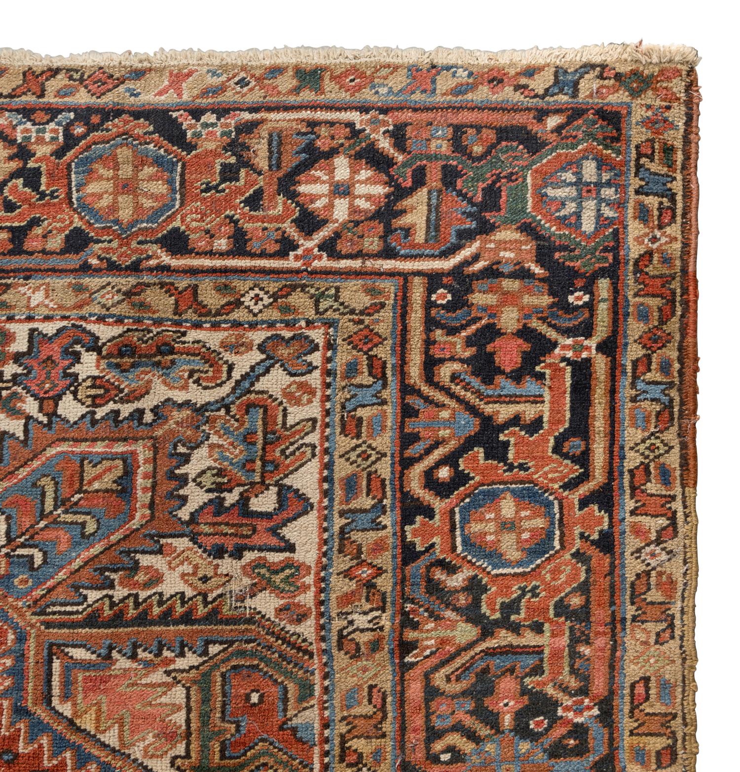 A Heriz Rug