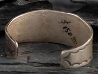 Navajo Silver and Turquoise Cuff Bracelet