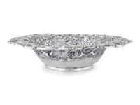 A Victorian Repousse Silver Bowl
