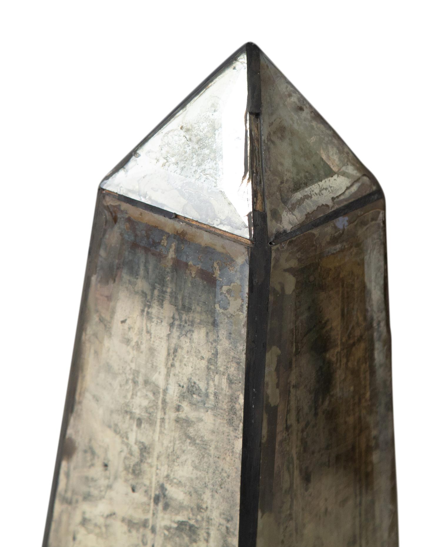 A Pair of Mirrored Obelisks