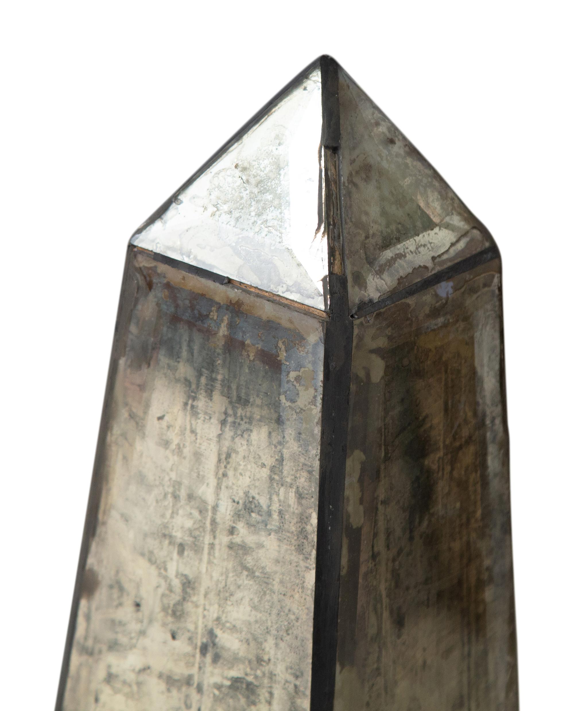 A Pair of Mirrored Obelisks