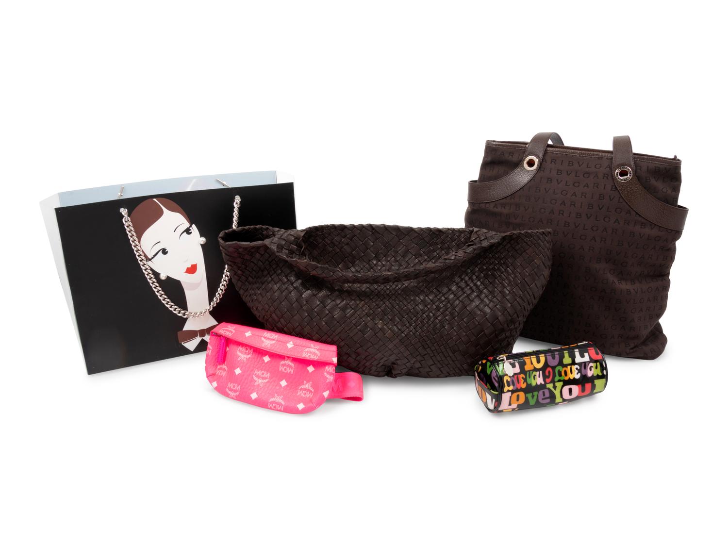 Collection of Five Designer Bags, 1990-2010s