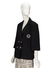Chanel, Black Tweed Blazer