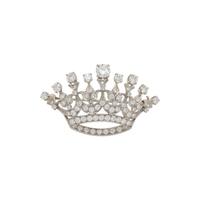 SHREVE, CRUMP & LOW, DIAMOND CROWN PIN