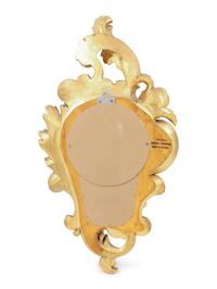 A Swedish Giltwood Wall Clock