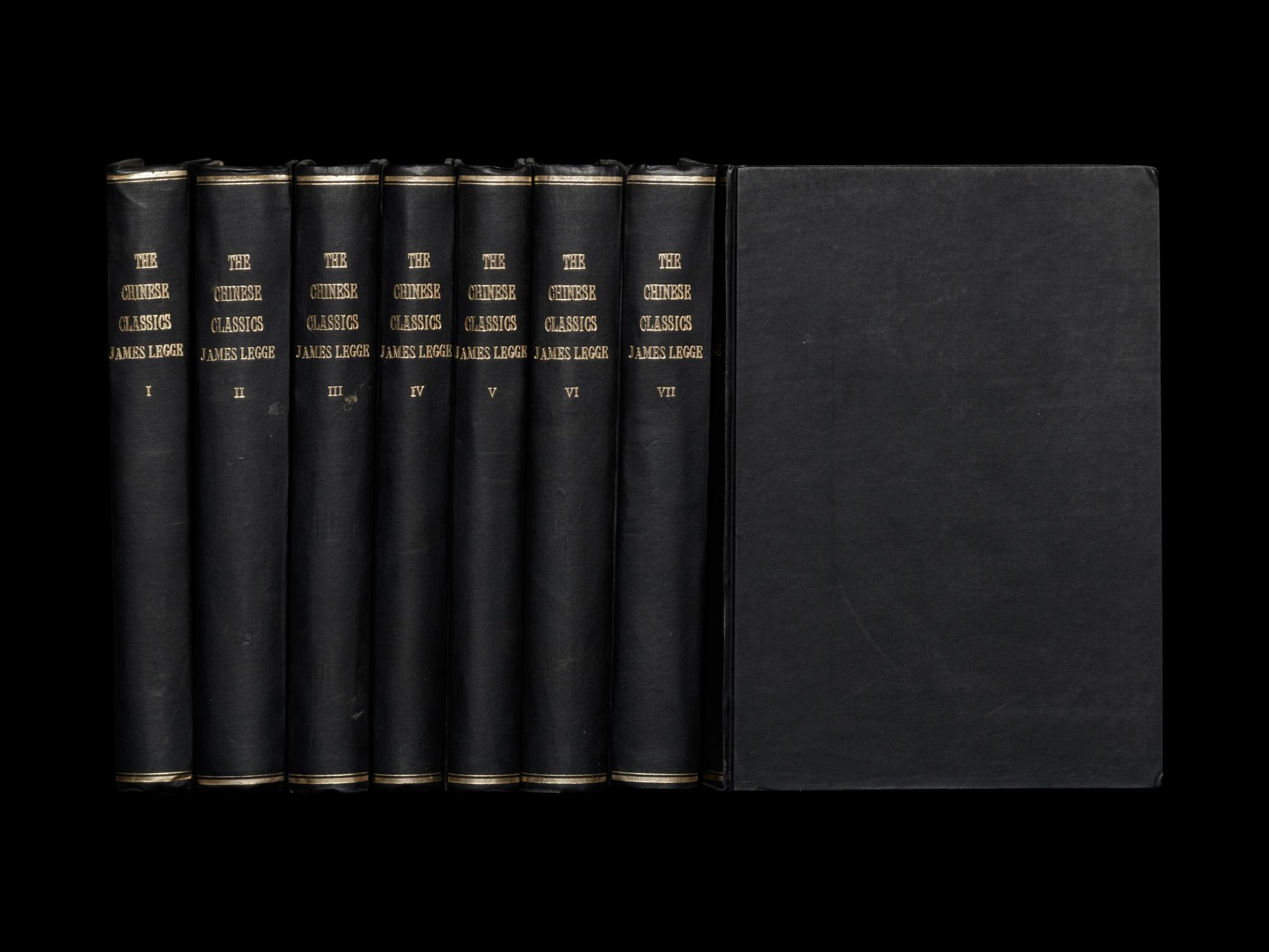 [SINOLOGY] LEGGE, James (1815-1897). The Chinese Classics with a Translation, Critical and Exegetical Notes, Prolegomena, and Copious Indexes. Oxford: The Clarendon Press, 1893. Second Revised Edition.