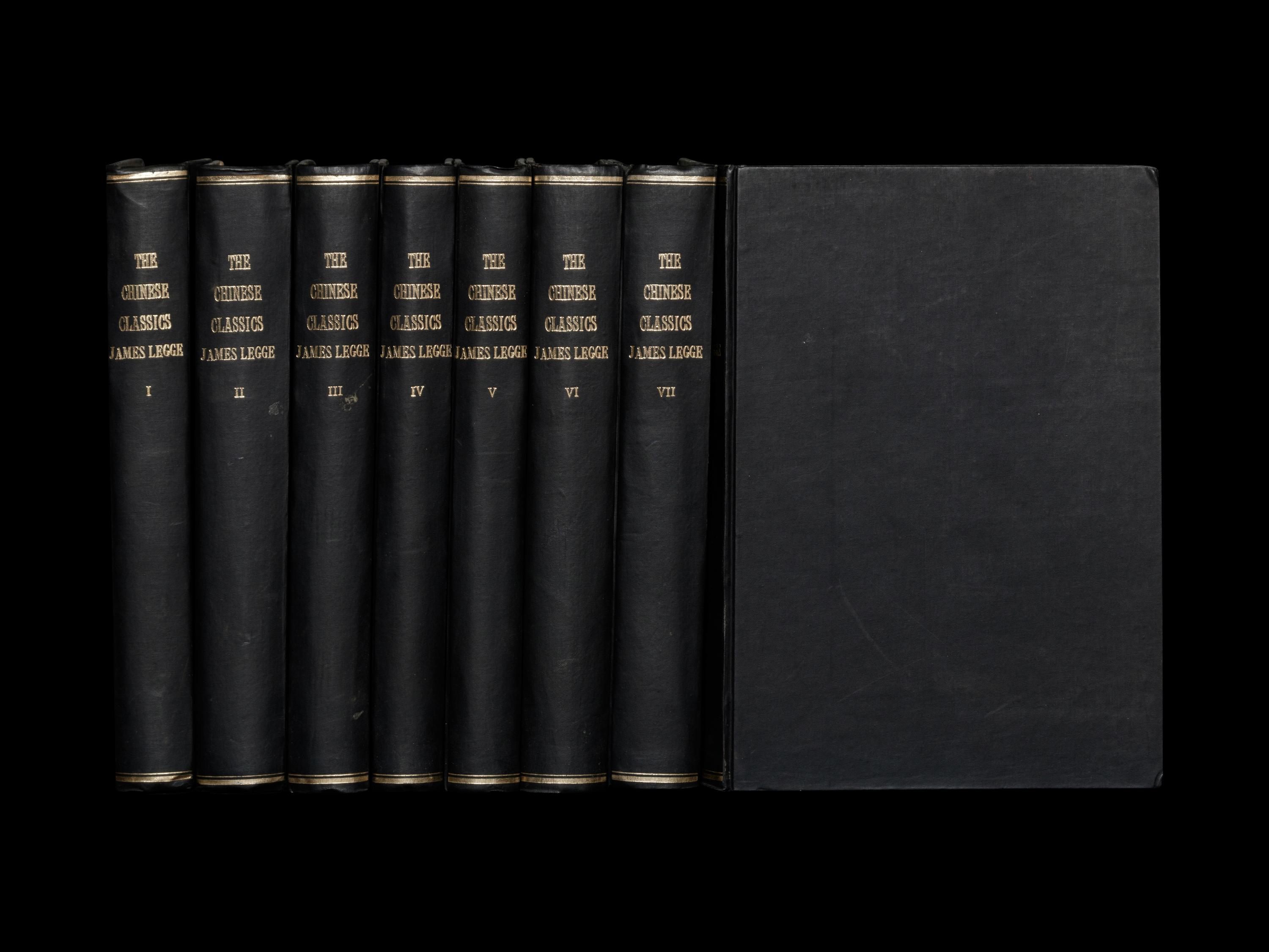 [SINOLOGY] LEGGE, James (1815-1897). The Chinese Classics with a Translation, Critical and Exegetical Notes, Prolegomena, and Copious Indexes. Oxford: The Clarendon Press, 1893. Second Revised Edition.