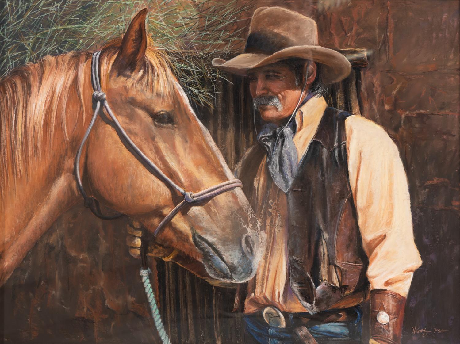 Cowboy and Horse