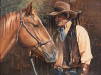 Cowboy and Horse