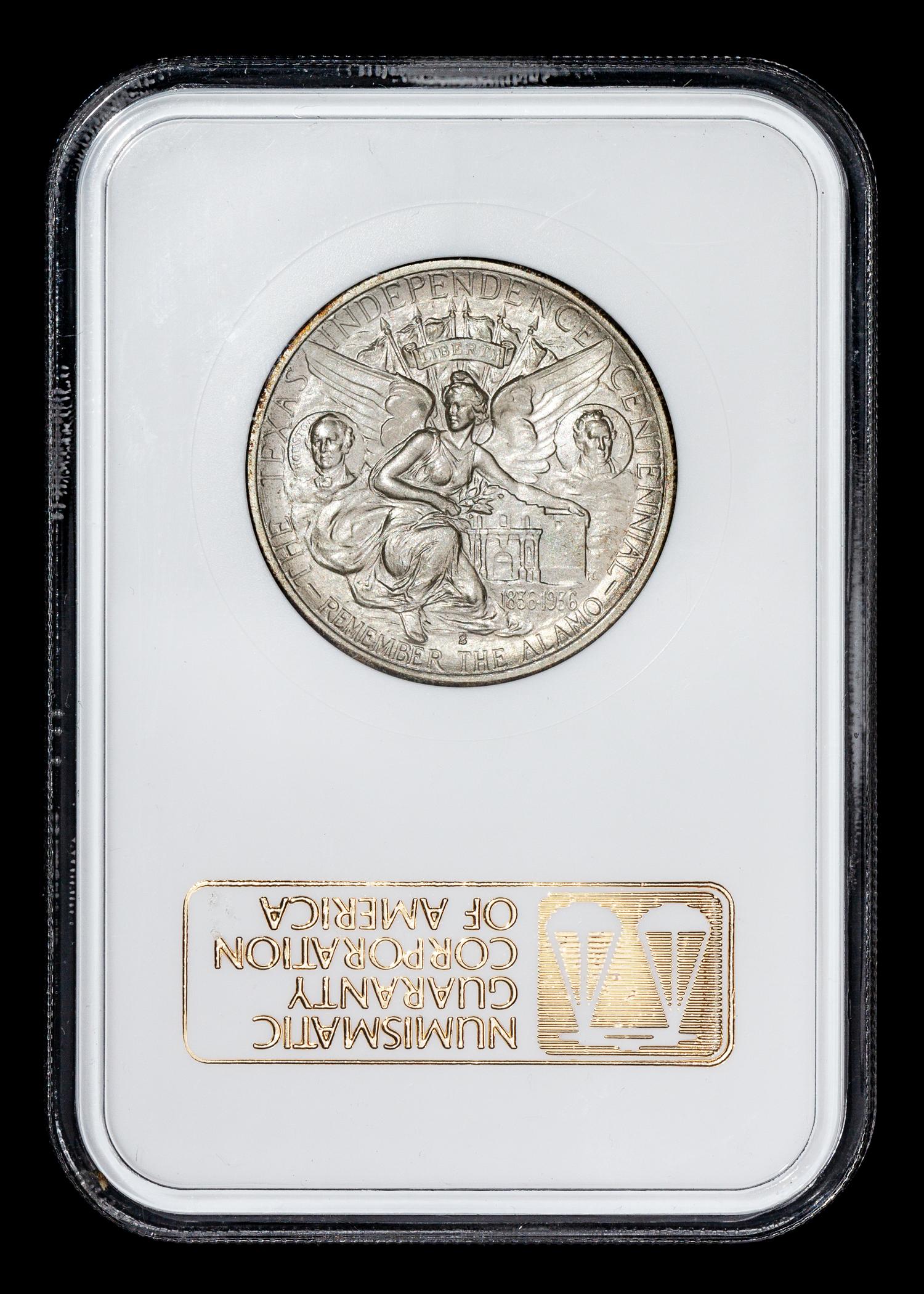 Three United States 1938, D & S Texas Commemorative 50c Coins