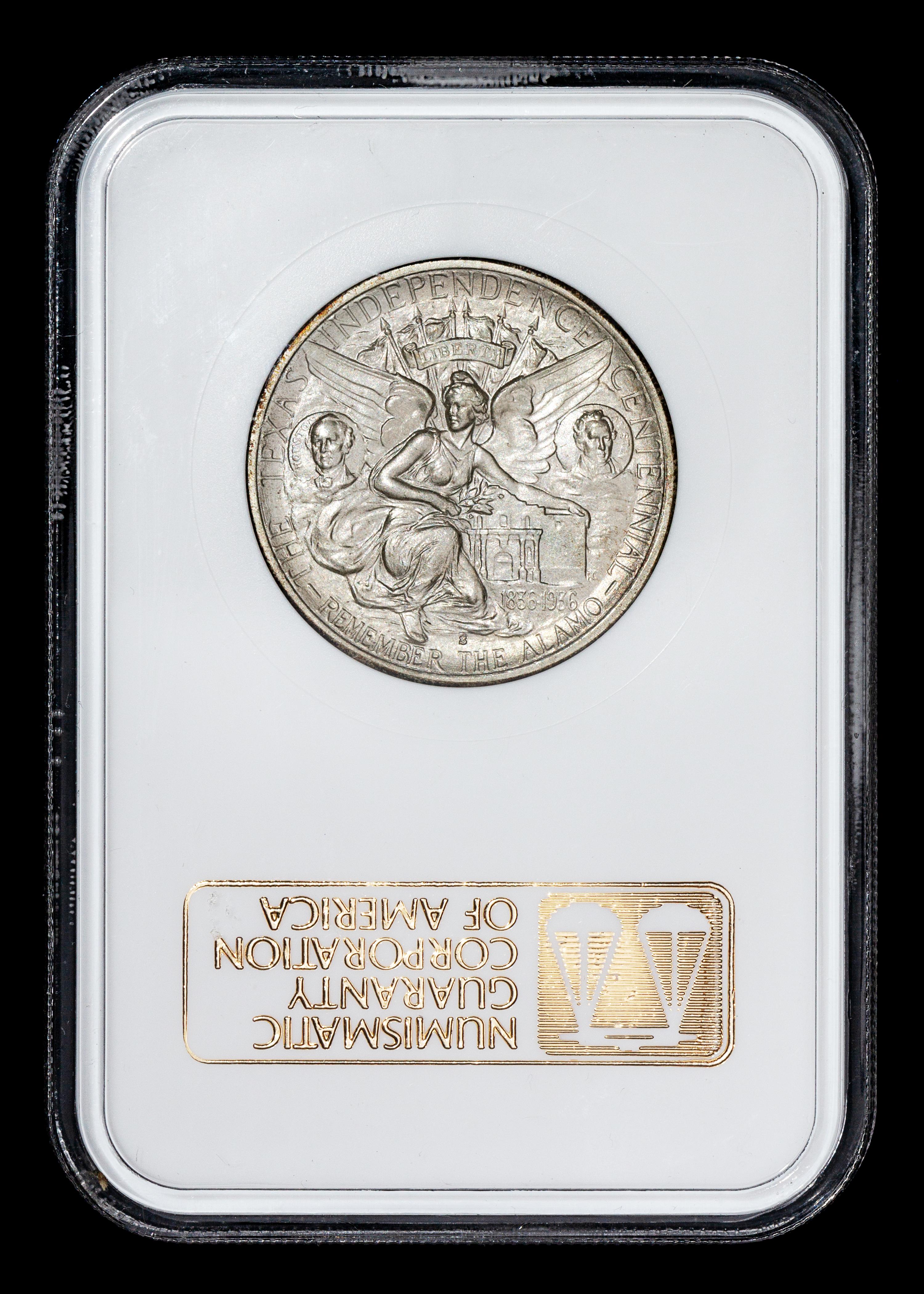 Three United States 1938, D & S Texas Commemorative 50c Coins