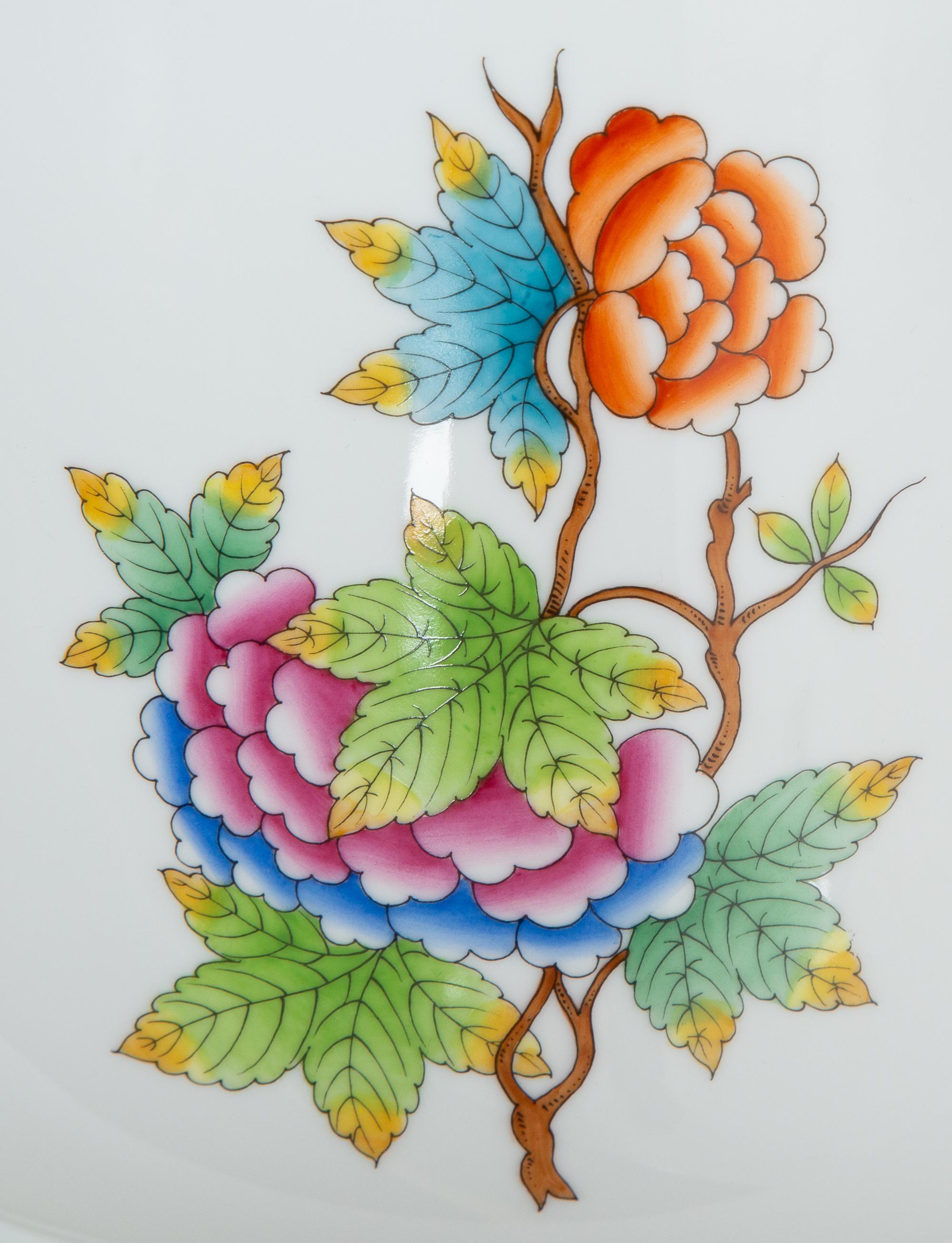A Herend Queen Victoria Porcelain Wine Cooler