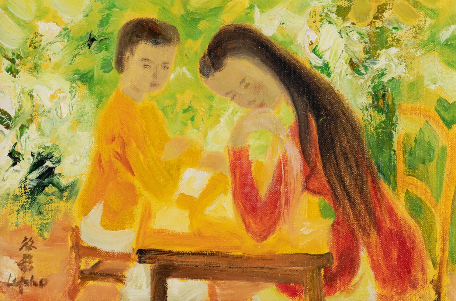 La femme en rouge
