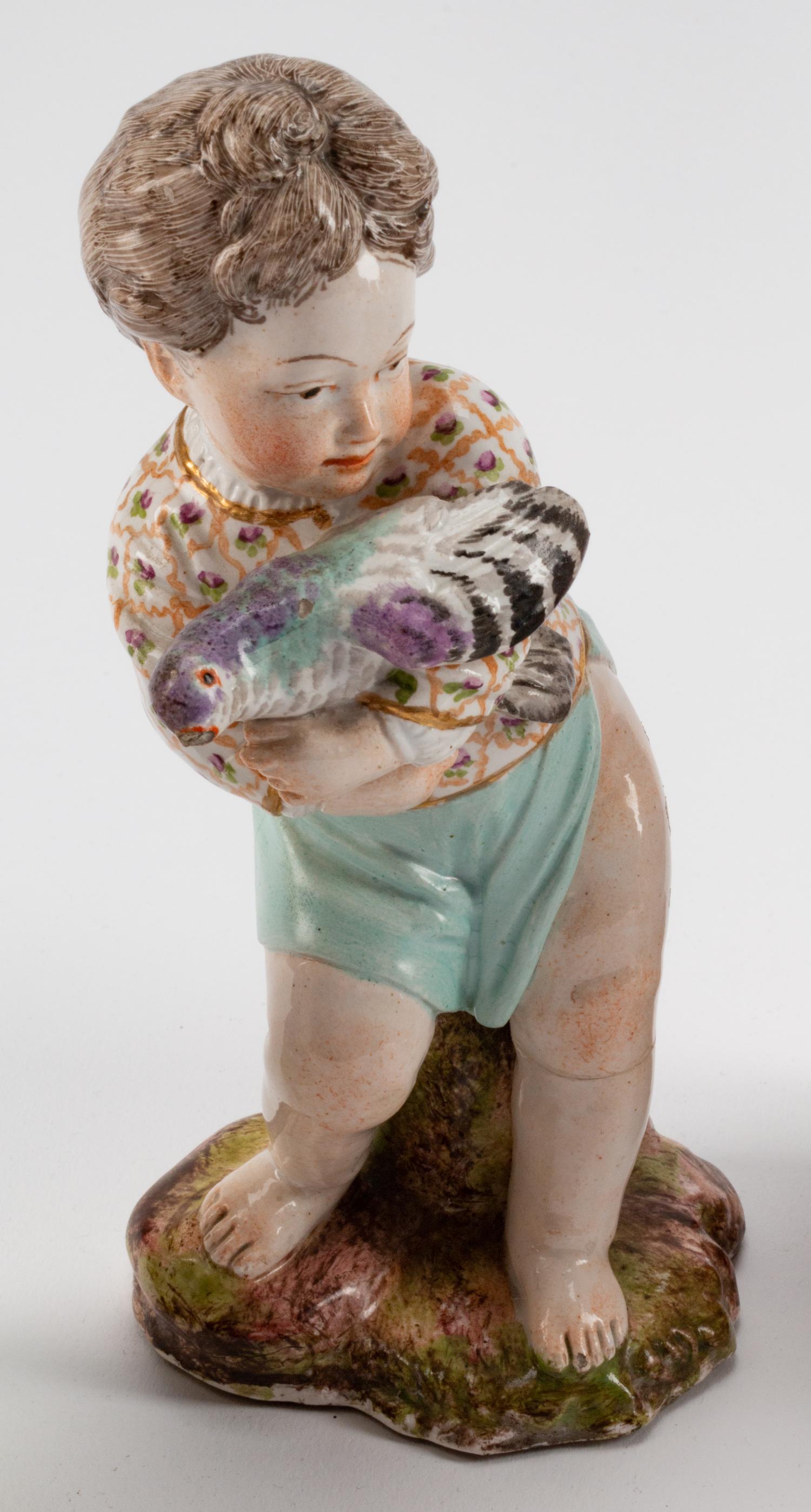 Six Continental Porcelain Figures
