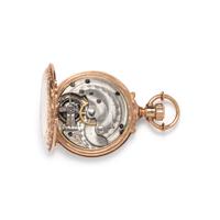 YELLOW GOLD HUNTER CASE POCKET WATCH