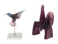 Two Daum Pâte de Verre Sculptures