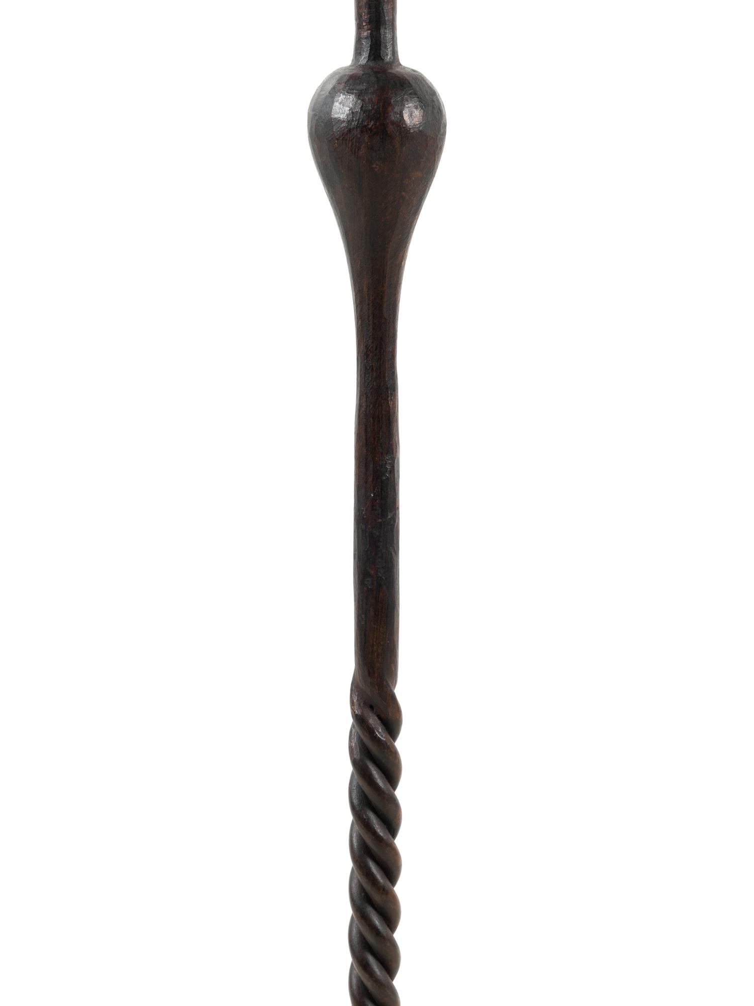 A Pair of Wrought Iron Floor Lamps