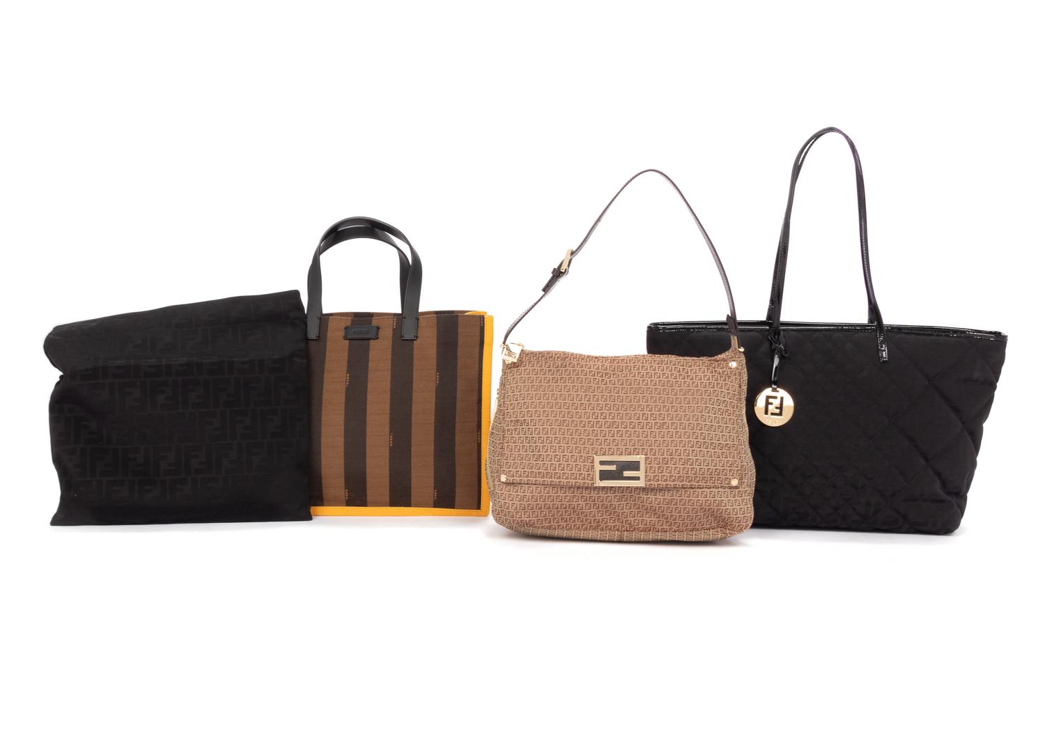 Four Fendi Bags, 1990-2010s