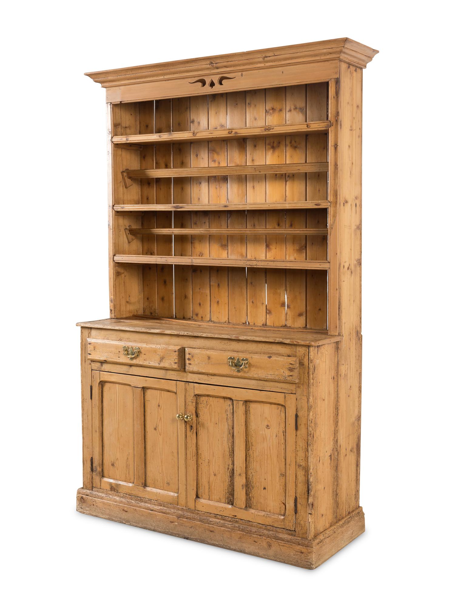 An English Provincial Pine Welsh Dresser